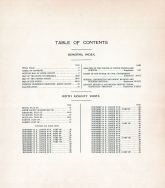 Table of Contents, Keith County 1913